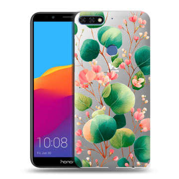 Пластиковый чехол на Huawei Honor 7C Pro с принтом женский Пластиковый чехол на Huawei Honor 7C Pro с принтом женский