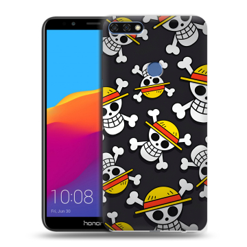 Пластиковый чехол на Huawei Honor 7C Pro с принтом One Piece Ван Пис Пластиковый чехол на Huawei Honor 7C Pro с принтом One Piece Ван Пис