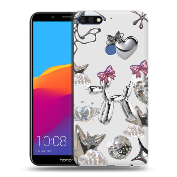 Пластиковый чехол на Huawei Honor 7C Pro с принтом Y2K