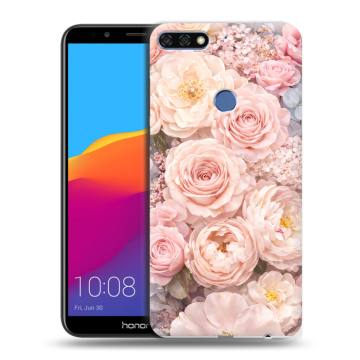 Пластиковый чехол на Huawei Honor 7C Pro с принтом женский Пластиковый чехол на Huawei Honor 7C Pro с принтом женский