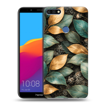 Пластиковый чехол на Huawei Honor 7C Pro с принтом женский