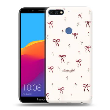 Пластиковый чехол на Huawei Honor 7C Pro с принтом для девочек