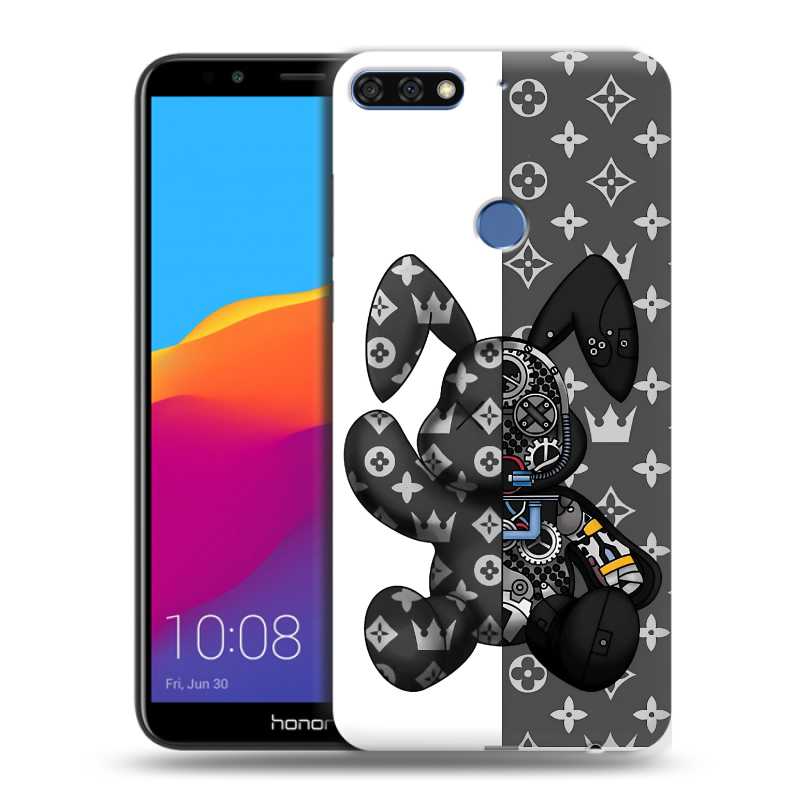 Пластиковый чехол на Huawei Honor 7C Pro с принтом Луи робот Пластиковый чехол на Huawei Honor 7C Pro с принтом Луи робот