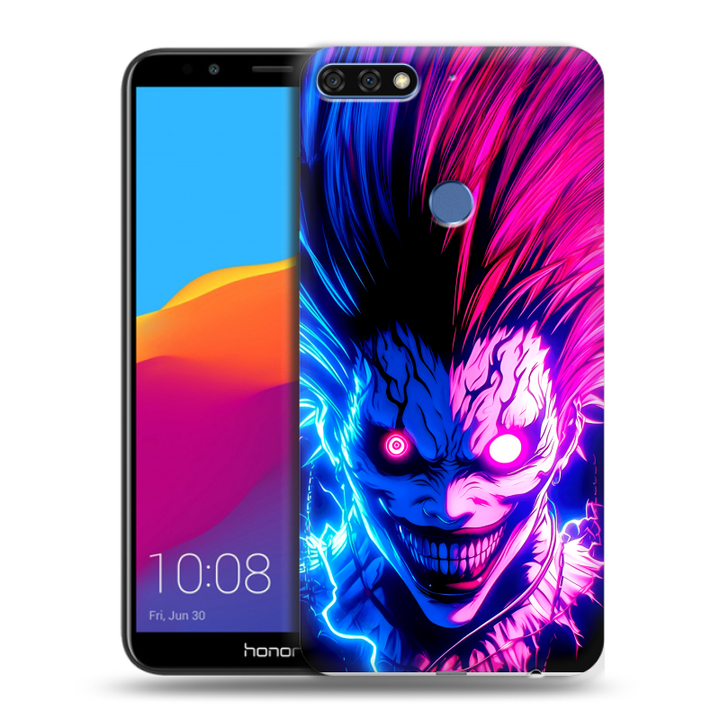 Пластиковый чехол на Huawei Honor 7C Pro с принтом Death note Тетрадь смерти Пластиковый чехол на Huawei Honor 7C Pro с принтом Death note Тетрадь смерти