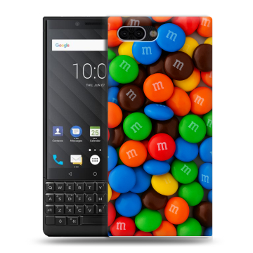 Пластиковый чехол на BlackBerry KEY2 с принтом Конфеты Пластиковый чехол на BlackBerry KEY2 с принтом Конфеты
