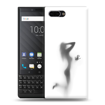 Пластиковый чехол на BlackBerry KEY2 с принтом Силуэт Пластиковый чехол на BlackBerry KEY2 с принтом Силуэт