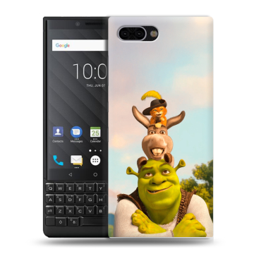Пластиковый чехол на BlackBerry KEY2 с принтом Шрек Shrek Пластиковый чехол на BlackBerry KEY2 с принтом Шрек Shrek