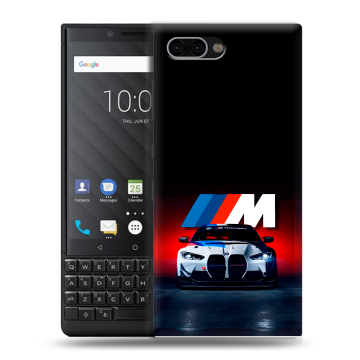 Пластиковый чехол на BlackBerry KEY2 с принтом БМВ BMW Пластиковый чехол на BlackBerry KEY2 с принтом БМВ BMW