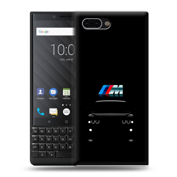 Пластиковый чехол на BlackBerry KEY2 с принтом БМВ BMW Пластиковый чехол на BlackBerry KEY2 с принтом БМВ BMW