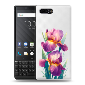 Пластиковый чехол на BlackBerry KEY2 с принтом Цветы орхидеи Пластиковый чехол на BlackBerry KEY2 с принтом Цветы орхидеи