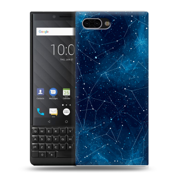 Пластиковый чехол на BlackBerry KEY2 с принтом Космос звезды Пластиковый чехол на BlackBerry KEY2 с принтом Космос звезды