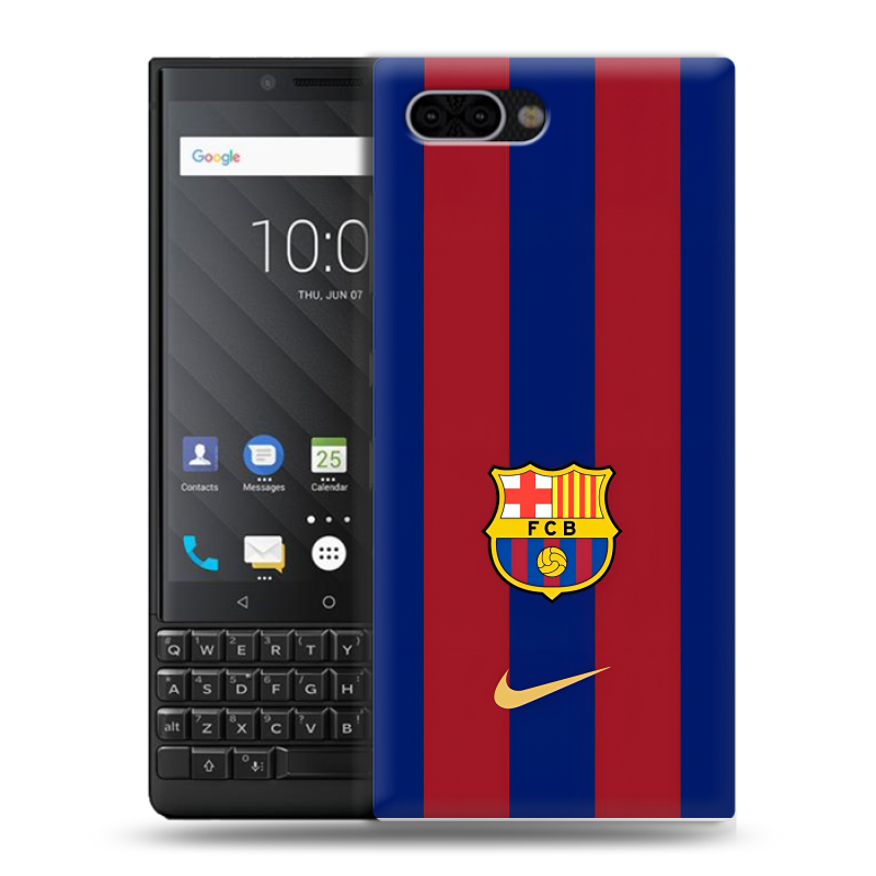 Пластиковый чехол на BlackBerry KEY2 с принтом Барселона Barcelona Пластиковый чехол на BlackBerry KEY2 с принтом Барселона Barcelona