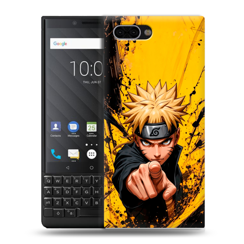 Пластиковый чехол на BlackBerry KEY2 с принтом Naruto Наруто Пластиковый чехол на BlackBerry KEY2 с принтом Naruto Наруто