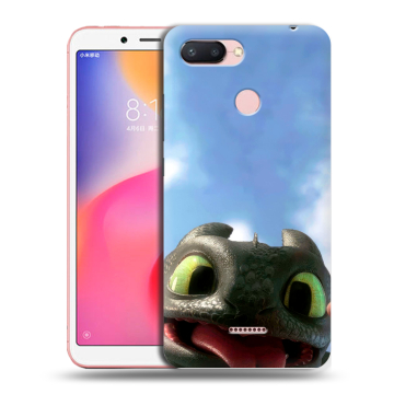 Силиконовый чехол на Xiaomi RedMi 6 с принтом Как приручить дракона Силиконовый чехол на Xiaomi RedMi 6 с принтом Как приручить дракона