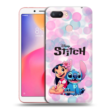 Силиконовый чехол на Xiaomi RedMi 6 с принтом Лило и Стич Силиконовый чехол на Xiaomi RedMi 6 с принтом Лило и Стич