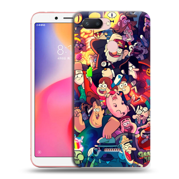Силиконовый чехол на Xiaomi RedMi 6 с принтом Gravity Falls Гравити Фолз Силиконовый чехол на Xiaomi RedMi 6 с принтом Gravity Falls Гравити Фолз