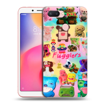 Силиконовый чехол на Xiaomi RedMi 6 с принтом Флагер Fuggler Силиконовый чехол на Xiaomi RedMi 6 с принтом Флагер Fuggler
