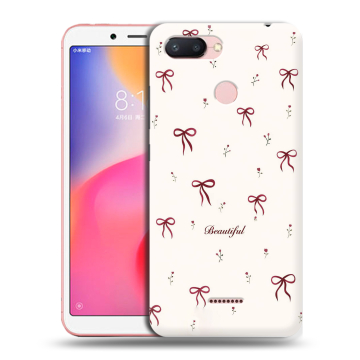 Силиконовый чехол на Xiaomi RedMi 6 с принтом для девочек Силиконовый чехол на Xiaomi RedMi 6 с принтом для девочек