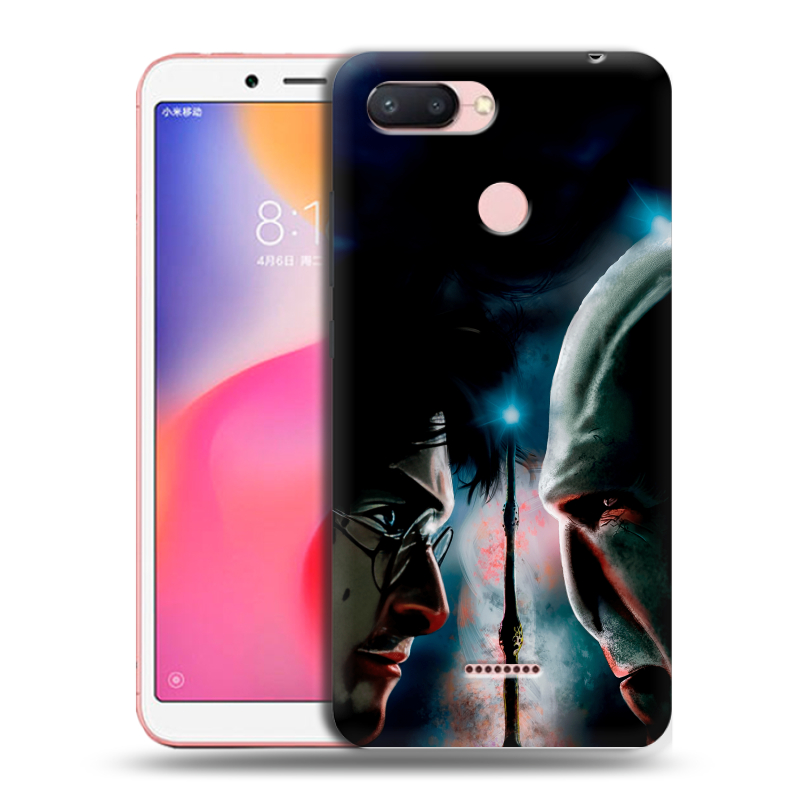 Силиконовый чехол на Xiaomi RedMi 6 с принтом Гарри Поттер Harry Potter Силиконовый чехол на Xiaomi RedMi 6 с принтом Гарри Поттер Harry Potter