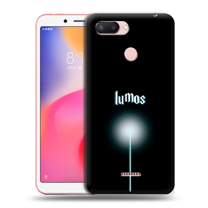 Силиконовый чехол на Xiaomi RedMi 6 с принтом Harry Potter Гарри Поттер Силиконовый чехол на Xiaomi RedMi 6 с принтом Harry Potter Гарри Поттер