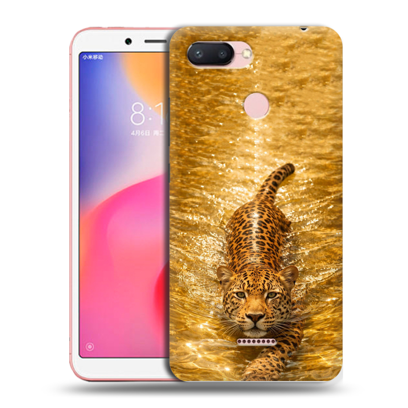 Пластиковый чехол на Xiaomi RedMi 6 с принтом женский Пластиковый чехол на Xiaomi RedMi 6 с принтом женский