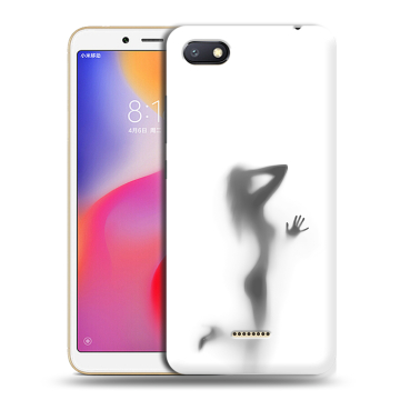 Силиконовый противоударный чехол на Xiaomi RedMi 6A с принтом Силуэт Силиконовый противоударный чехол на Xiaomi RedMi 6A с принтом Силуэт