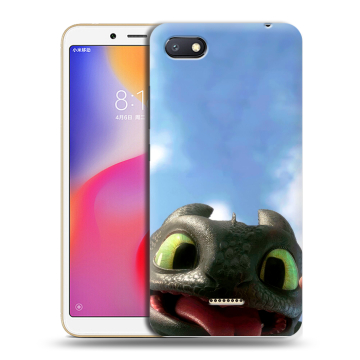 Силиконовый противоударный чехол на Xiaomi RedMi 6A с принтом Как приручить дракона Силиконовый противоударный чехол на Xiaomi RedMi 6A с принтом Как приручить дракона