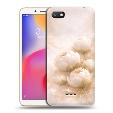 Силиконовый противоударный чехол на Xiaomi RedMi 6A с принтом женский Силиконовый противоударный чехол на Xiaomi RedMi 6A с принтом женский