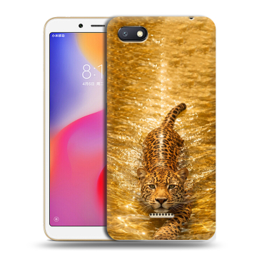 Силиконовый противоударный чехол на Xiaomi RedMi 6A с принтом женский Силиконовый противоударный чехол на Xiaomi RedMi 6A с принтом женский