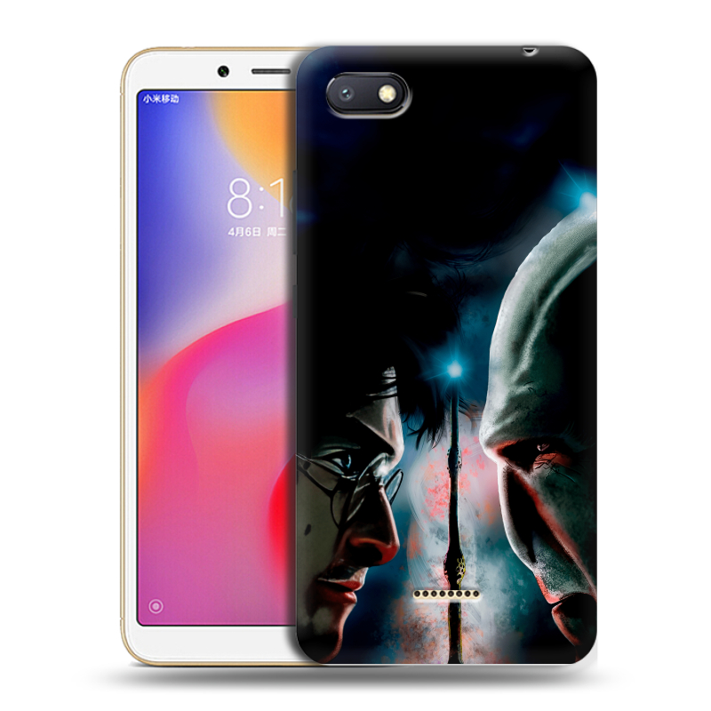 Силиконовый противоударный чехол на Xiaomi RedMi 6A с принтом Гарри Поттер Harry Potter Силиконовый противоударный чехол на Xiaomi RedMi 6A с принтом Гарри Поттер Harry Potter