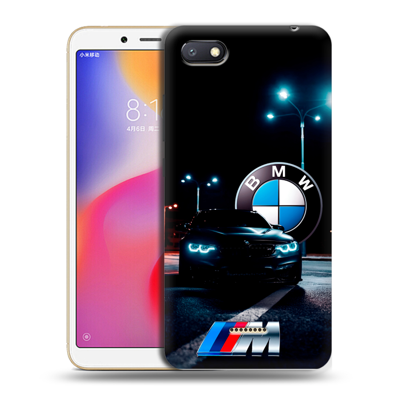 Пластиковый чехол на Xiaomi RedMi 6A с принтом БМВ BMW Пластиковый чехол на Xiaomi RedMi 6A с принтом БМВ BMW