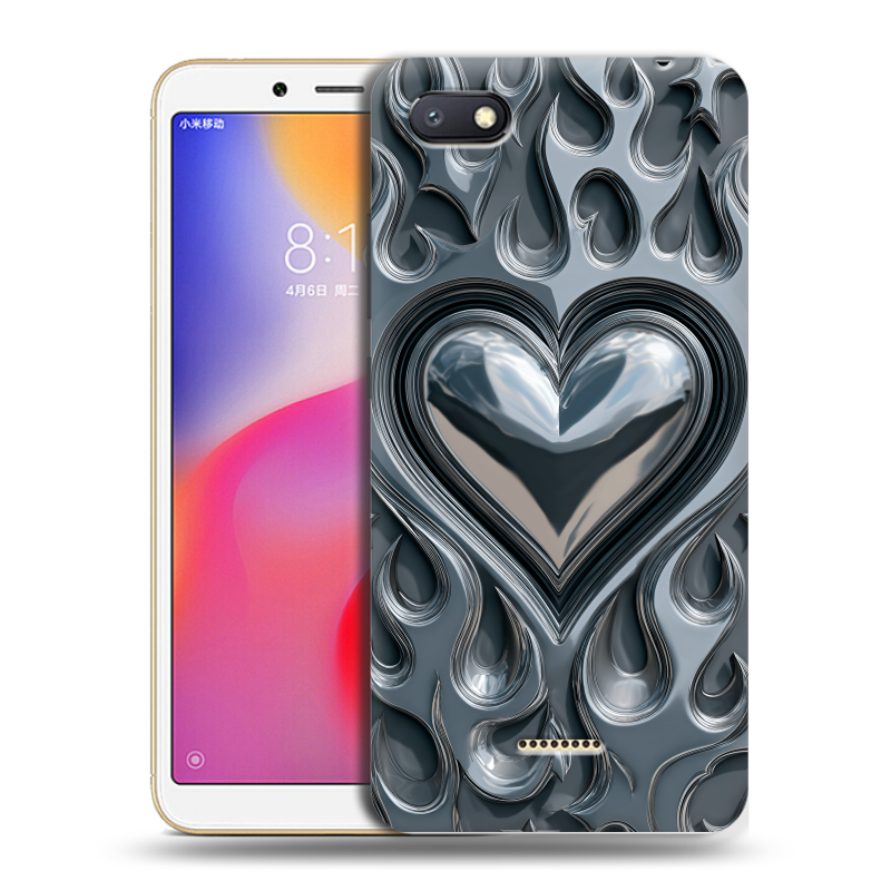 Пластиковый чехол на Xiaomi RedMi 6A с принтом Y2K Пластиковый чехол на Xiaomi RedMi 6A с принтом Y2K