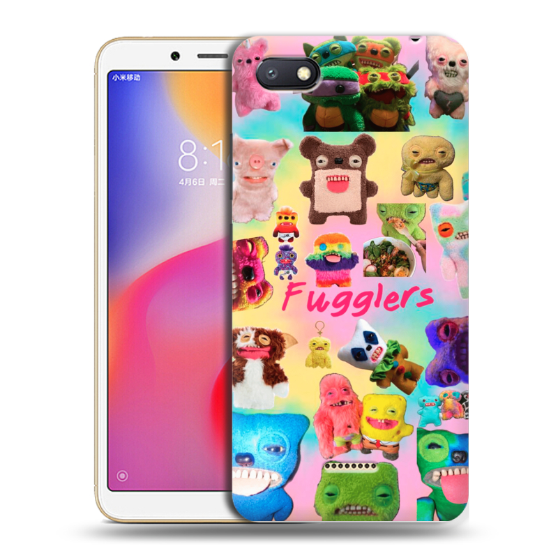 Силиконовый противоударный чехол на Xiaomi RedMi 6A с принтом Флагер Fuggler Силиконовый противоударный чехол на Xiaomi RedMi 6A с принтом Флагер Fuggler