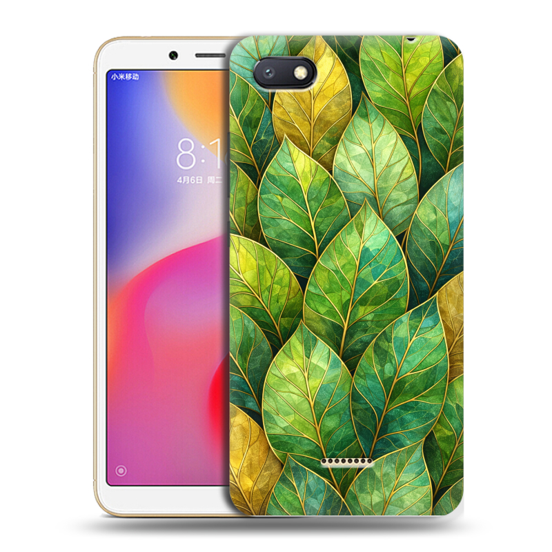 Пластиковый чехол на Xiaomi RedMi 6A с принтом женский Пластиковый чехол на Xiaomi RedMi 6A с принтом женский