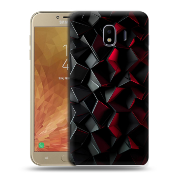 Пластиковый чехол на Samsung Galaxy J4 с принтом Абстракция Пластиковый чехол на Samsung Galaxy J4 с принтом Абстракция