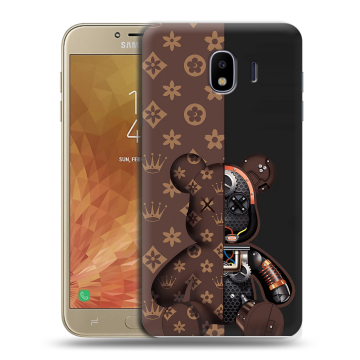 Пластиковый чехол на Samsung Galaxy J4 с принтом Луи робот Пластиковый чехол на Samsung Galaxy J4 с принтом Луи робот
