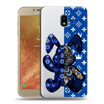 Пластиковый чехол на Samsung Galaxy J4 с принтом Луи робот Пластиковый чехол на Samsung Galaxy J4 с принтом Луи робот