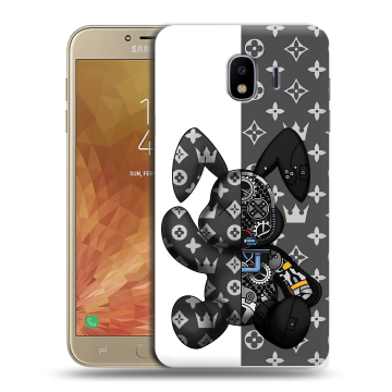 Пластиковый чехол на Samsung Galaxy J4 с принтом Луи робот Пластиковый чехол на Samsung Galaxy J4 с принтом Луи робот