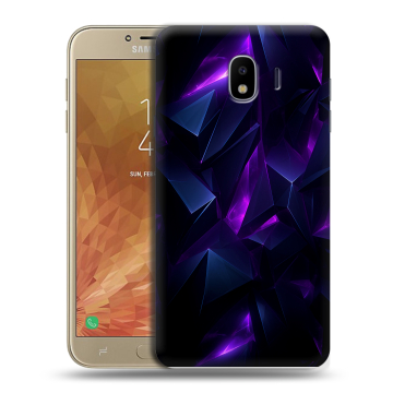Пластиковый чехол на Samsung Galaxy J4 с принтом Абстракиция