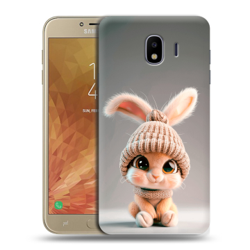 Пластиковый чехол на Samsung Galaxy J4 с принтом Кролик Пластиковый чехол на Samsung Galaxy J4 с принтом Кролик