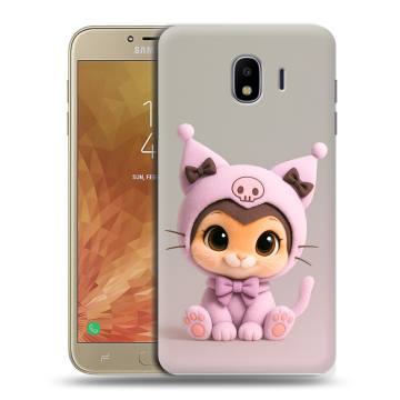Пластиковый чехол на Samsung Galaxy J4 с принтом Куроми Kuromi Пластиковый чехол на Samsung Galaxy J4 с принтом Куроми Kuromi