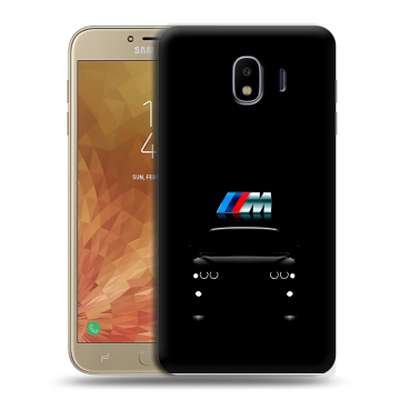 Пластиковый чехол на Samsung Galaxy J4 с принтом БМВ BMW Пластиковый чехол на Samsung Galaxy J4 с принтом БМВ BMW