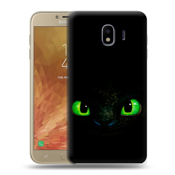 Пластиковый чехол на Samsung Galaxy J4 с принтом Как приручить дракона Пластиковый чехол на Samsung Galaxy J4 с принтом Как приручить дракона