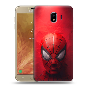 Пластиковый чехол на Samsung Galaxy J4 с принтом Spiderman Человек паук Пластиковый чехол на Samsung Galaxy J4 с принтом Spiderman Человек паук