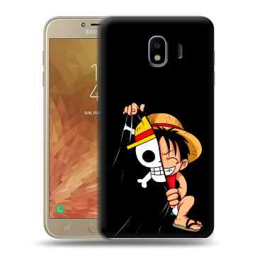 Пластиковый чехол на Samsung Galaxy J4 с принтом One Piece Ван Пис Пластиковый чехол на Samsung Galaxy J4 с принтом One Piece Ван Пис