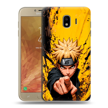 Пластиковый чехол на Samsung Galaxy J4 с принтом Naruto Наруто Пластиковый чехол на Samsung Galaxy J4 с принтом Naruto Наруто