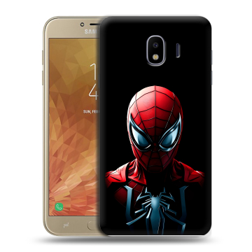 Пластиковый чехол на Samsung Galaxy J4 с принтом Spiderman Человек паук