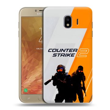Пластиковый чехол на Samsung Galaxy J4 с принтом Counter Strike Пластиковый чехол на Samsung Galaxy J4 с принтом Counter Strike