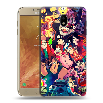 Пластиковый чехол на Samsung Galaxy J4 с принтом Gravity Falls Гравити Фолз Пластиковый чехол на Samsung Galaxy J4 с принтом Gravity Falls Гравити Фолз