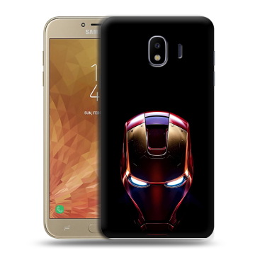 Пластиковый чехол на Samsung Galaxy J4 с принтом IronMan Железный человек Пластиковый чехол на Samsung Galaxy J4 с принтом IronMan Железный человек